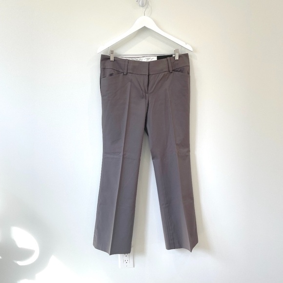 Ann Taylor Modern Fit Gray Trouser Leg - Picture 1 of 8